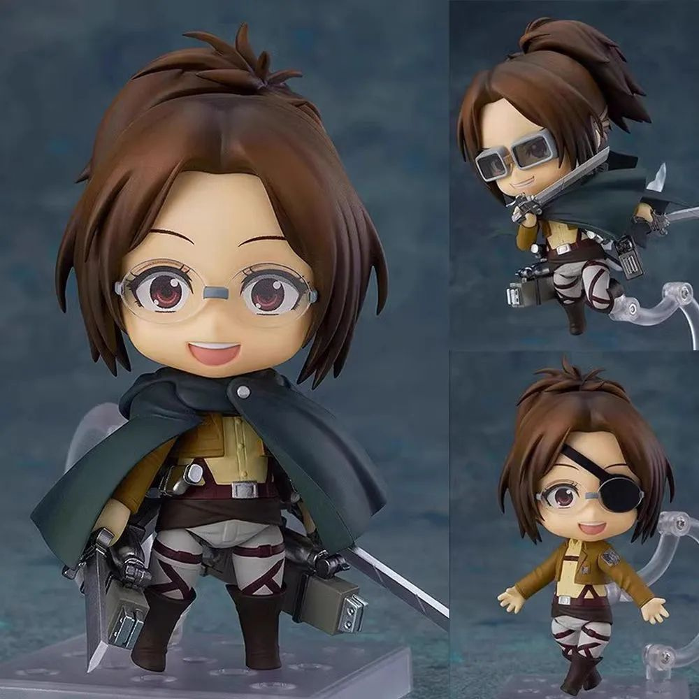 аниме Фигурка атака титанов Ханджи Зоэ / Attack on Titan Hange Zoe Nendoroid 10 см  #1