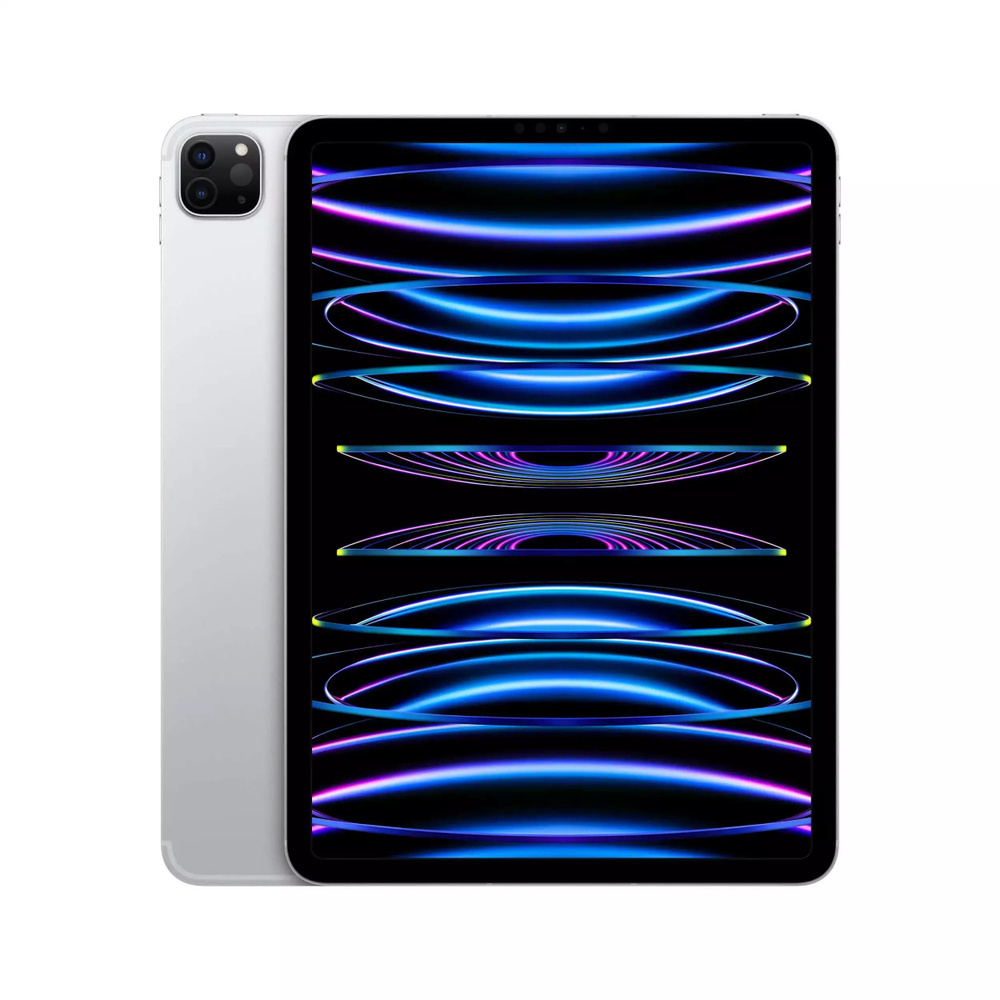 Apple Планшет iPad Pro 11 inç Wi‑Fi + Cellular, 11" 8 ГБ/2000 ГБ, серебристый  #1