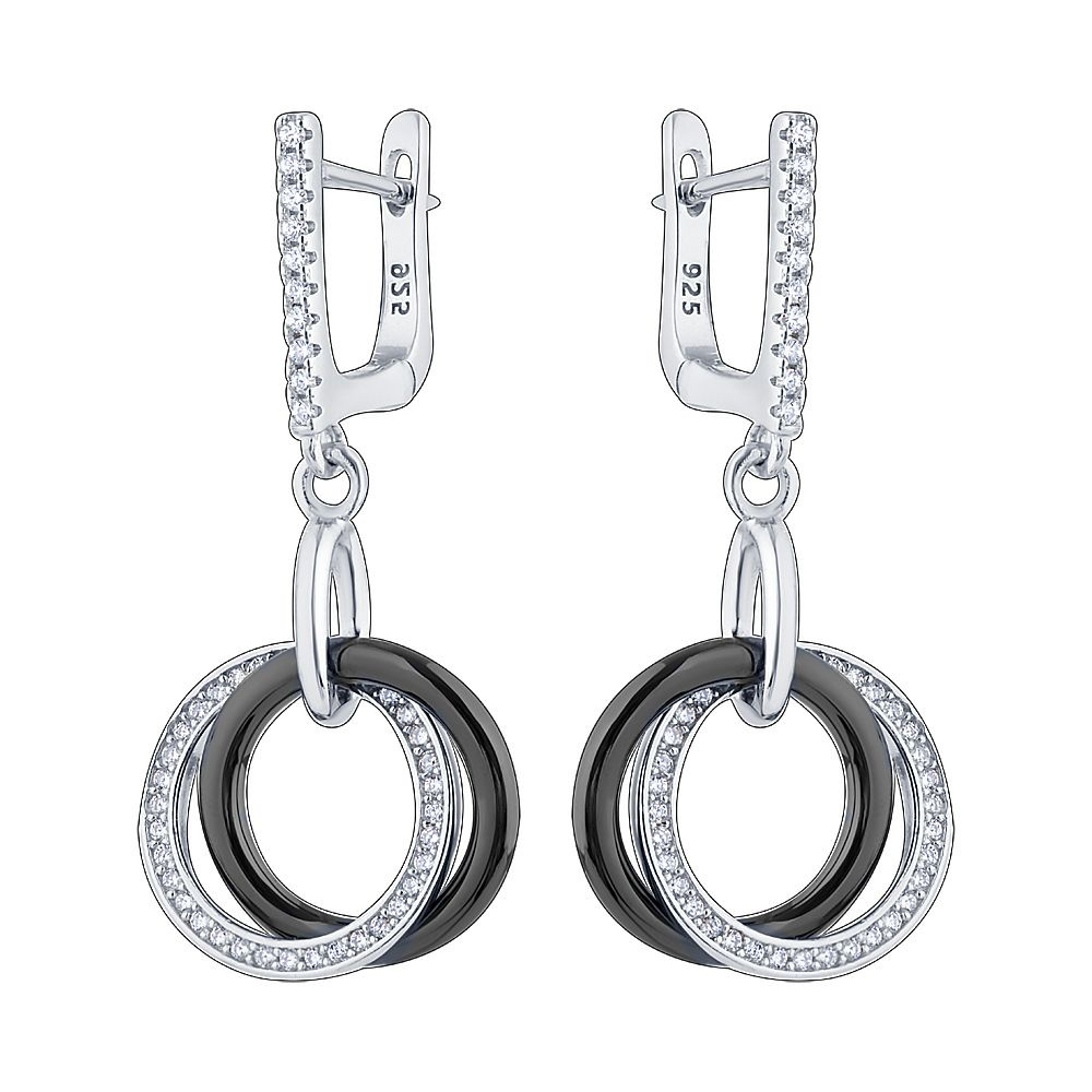 Верона Silver Серьги ювелирные Серебро родированное 925 пробы - купить ...