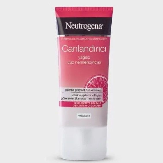 Neutrogena Clear&Radiant Безмасляный увлажняющий крем с розовым грейпфрутом 50 мл  #1