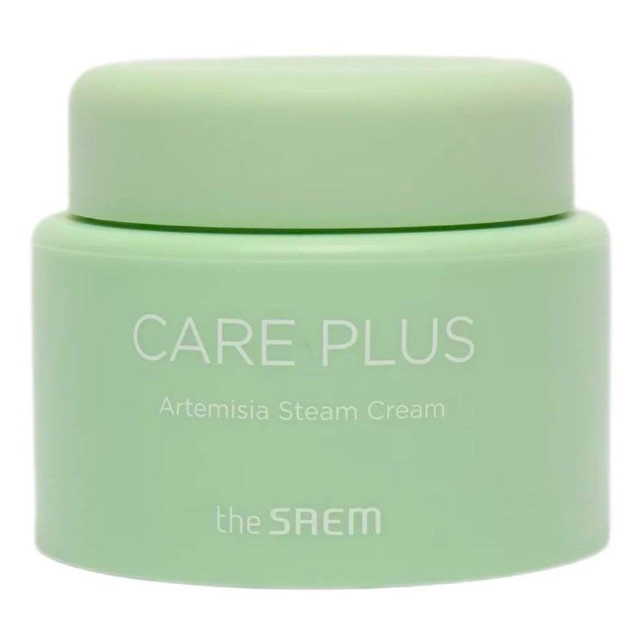The Saem Увлажняющий паровой крем с полынью и маслом ши Care Plus ...