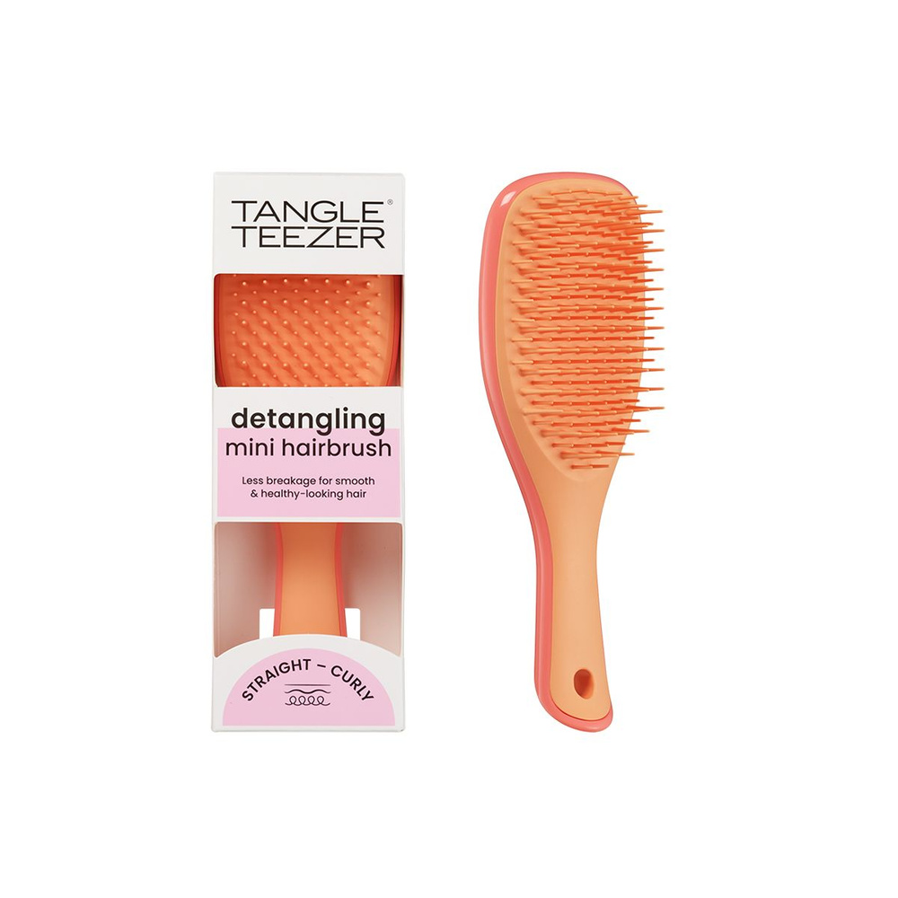 Tangle Teezer The Ultimate (Wet) Detangler Mini Salmon Pink & Apricot Расческа #1