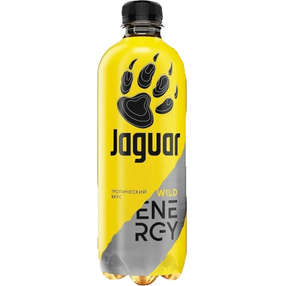 Напиток безалкогольный тонизирующий газированный " Jaguar Wild energy*тропический вкус 0,47л ПЭТ*1шт #1