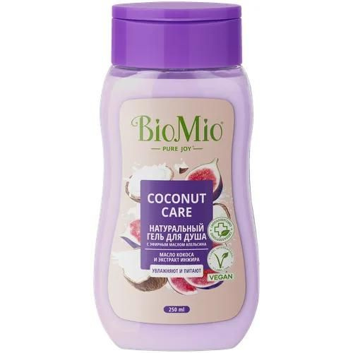 Гель для душа BioMio "Coconut Care", масло кокоса и экстракт инжира, 250 мл  #1