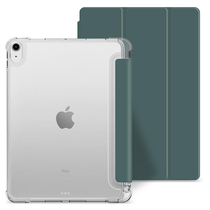 Чехол для iPad 5/6 9,7 / iPad Air Тройное Cложение ModMac Clear Case Dark Green  #1