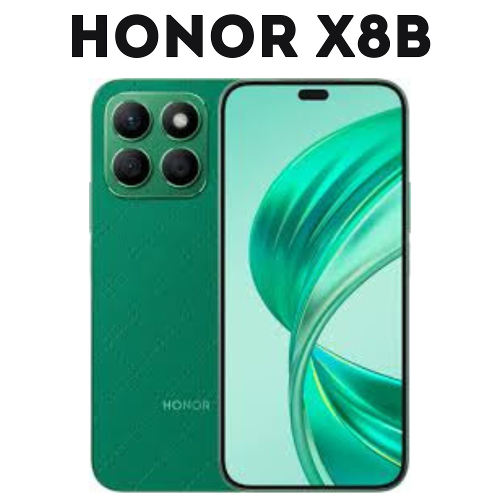 Honor Смартфон Honor X8b Global 8/128 ГБ, зеленый, темно-зеленый #1