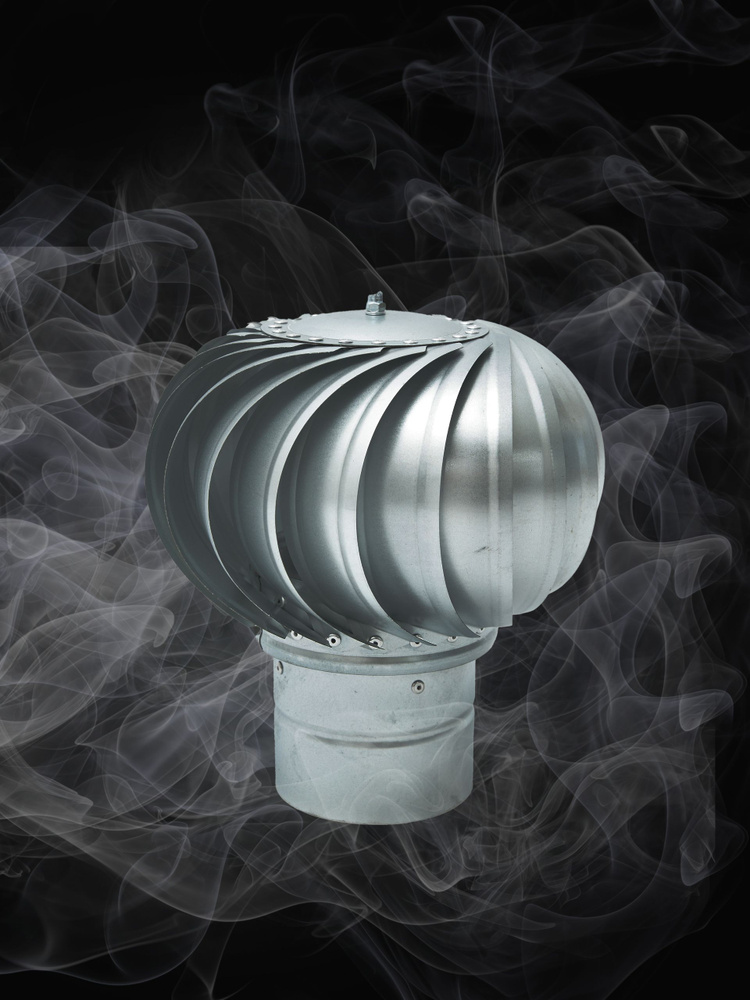 Турбодефлектор ТД-100 оцинкованный металл, дефлектор для вентиляции  #1