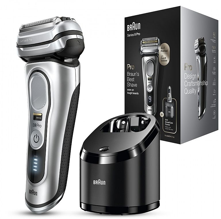 Braun Электробритва Braun Series 9 Pro 9567CC, серебристый купить