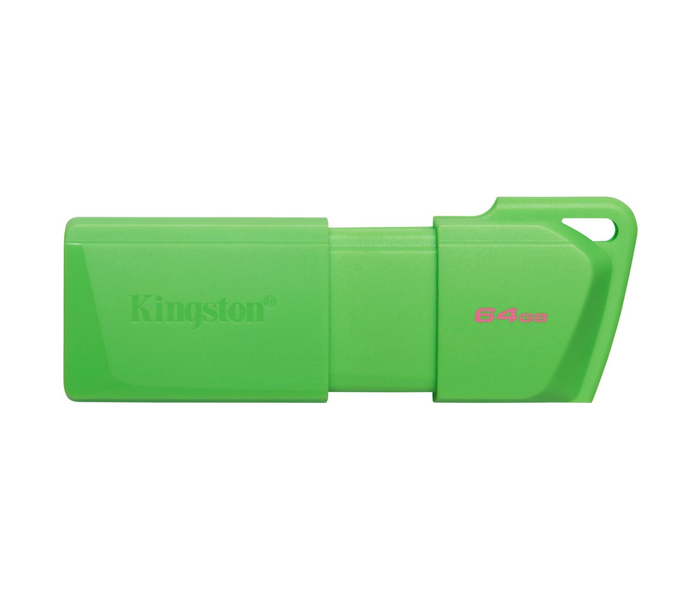 Накопитель Kingston USB3.2 Flash 64GB DataTraveler Exodia M - Neon, зелёный #1