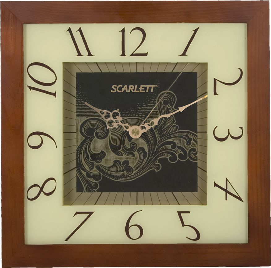 Scarlett Часы настенные SC-33C, 30 см - купить по низкой цене в ...