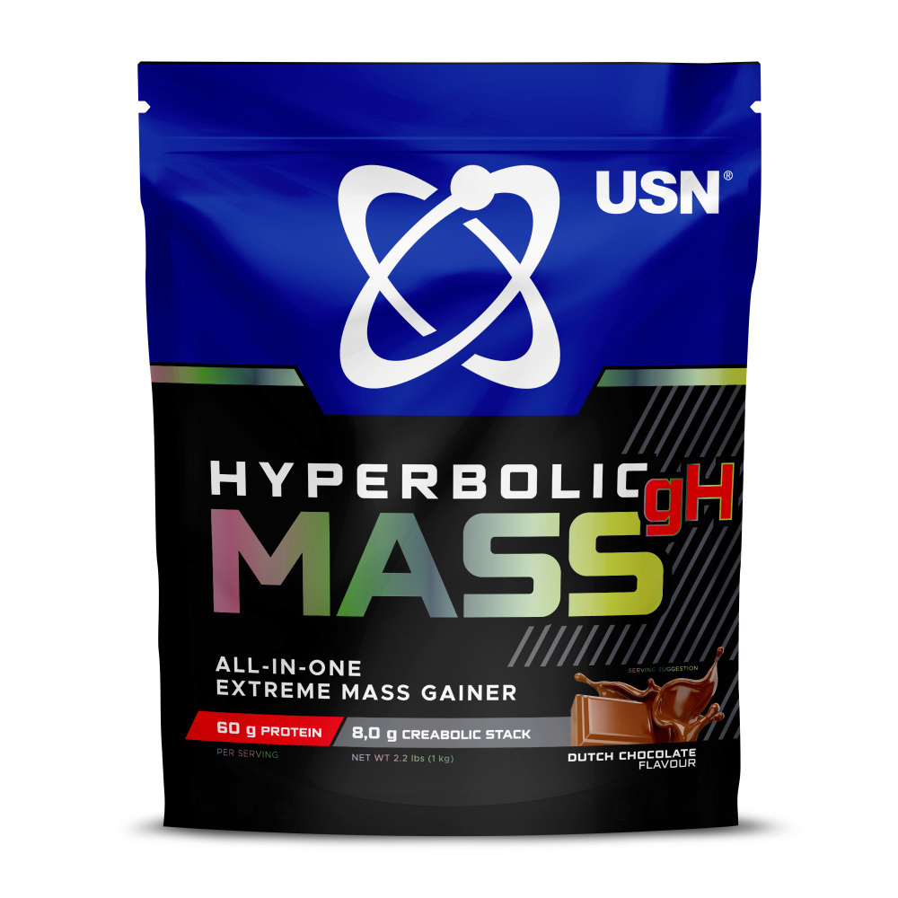 USN Гейнер Hyperbolic Mass Dutch Choco ГИПЕРБОЛИК МАСС ОЛЛ-ИН-УАН со вкусом голландского шоколада, 1 #1