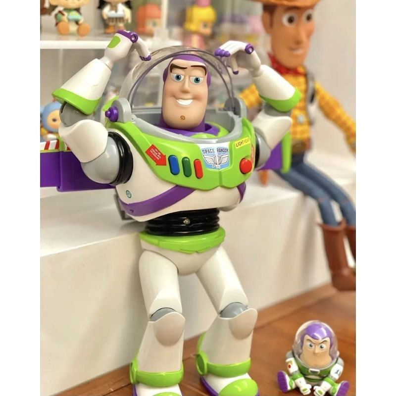 (новинка) 30 см История игрушек 4 (Toy Story 4) Buzz Lightyear Базз Лайтер со светом и звуком  #1