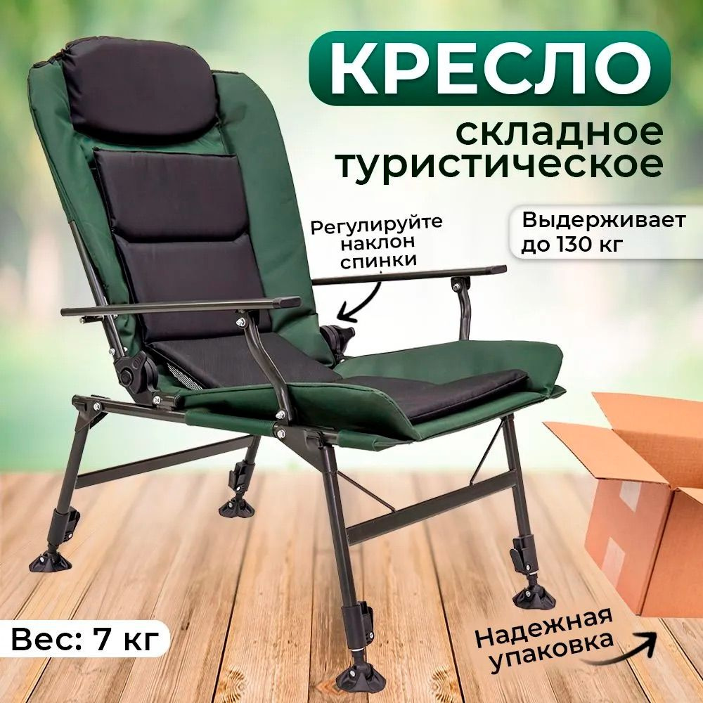 Vitfishing Стул складной туристический115х60х90см см #1