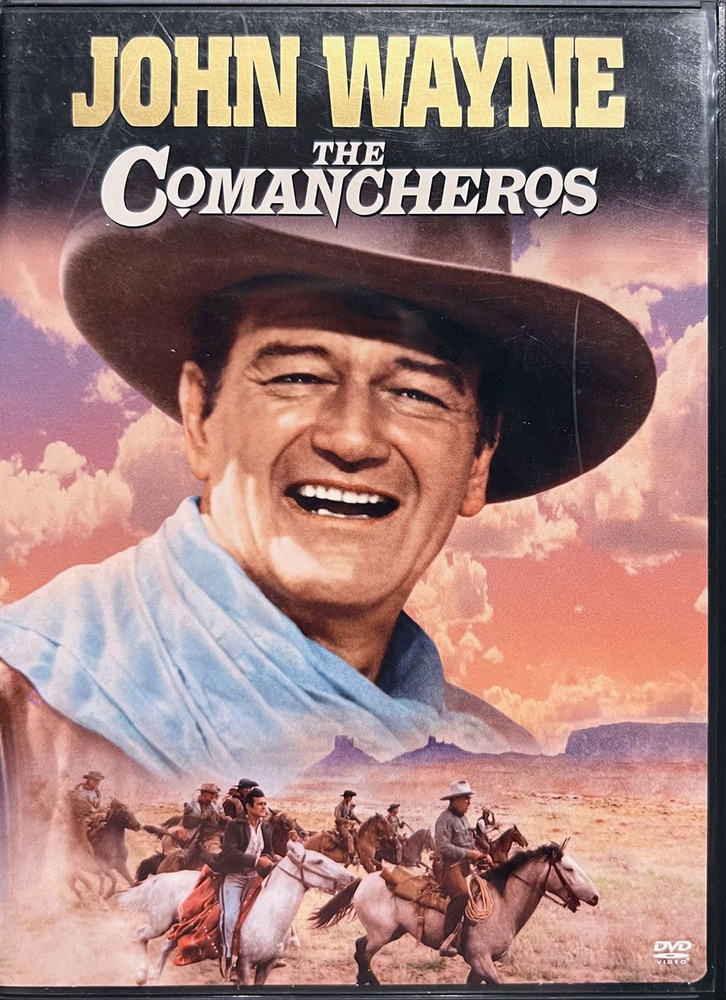 The Comancheros. Команчерос, 1961, в гл. роли Джон Уэйн, DVD Американское издание на английском языке, #1