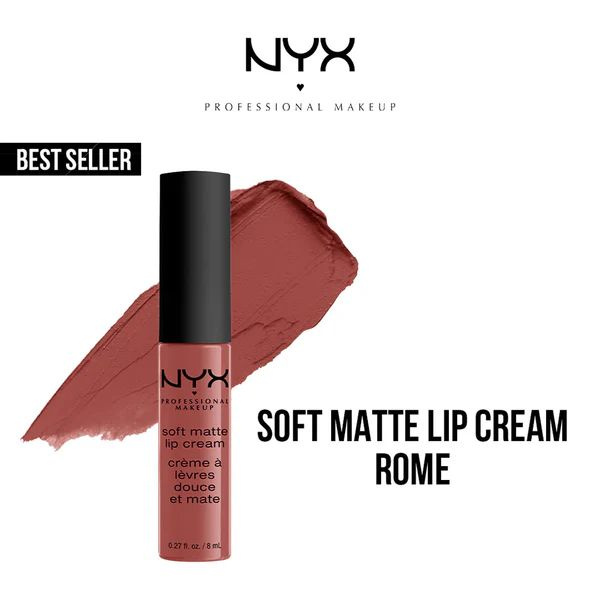 NYX PROFESSIONAL MAKEUP Мягкий матовый крем для губ, легкая жидкая помада,MINGGUAN  #1