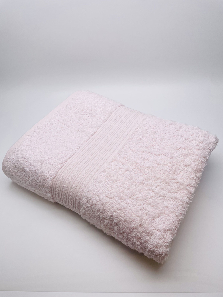 Полотенце банное TM TEXTILE 70x140 бледно-розовый 41, 1шт.,плотность 550  #1