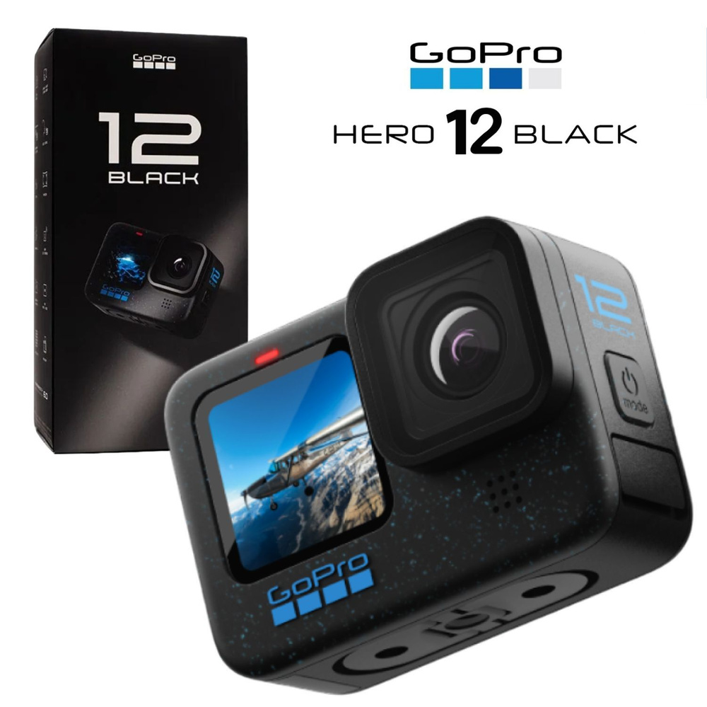 Go Pro Экшн камера 4k GoPro 12 Hero Black (CHDHX-121-RW) купить на OZON ...