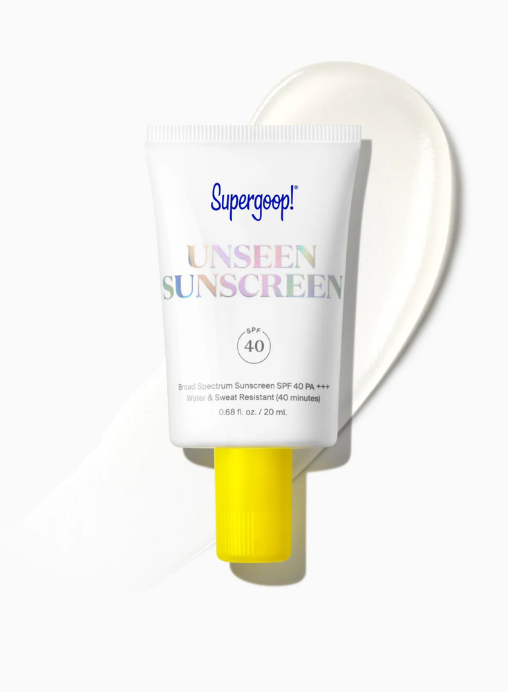 SUPERGOOP Unseen Sunscreen SPF 40 Крем от солнца прозрачный 20 мл #1