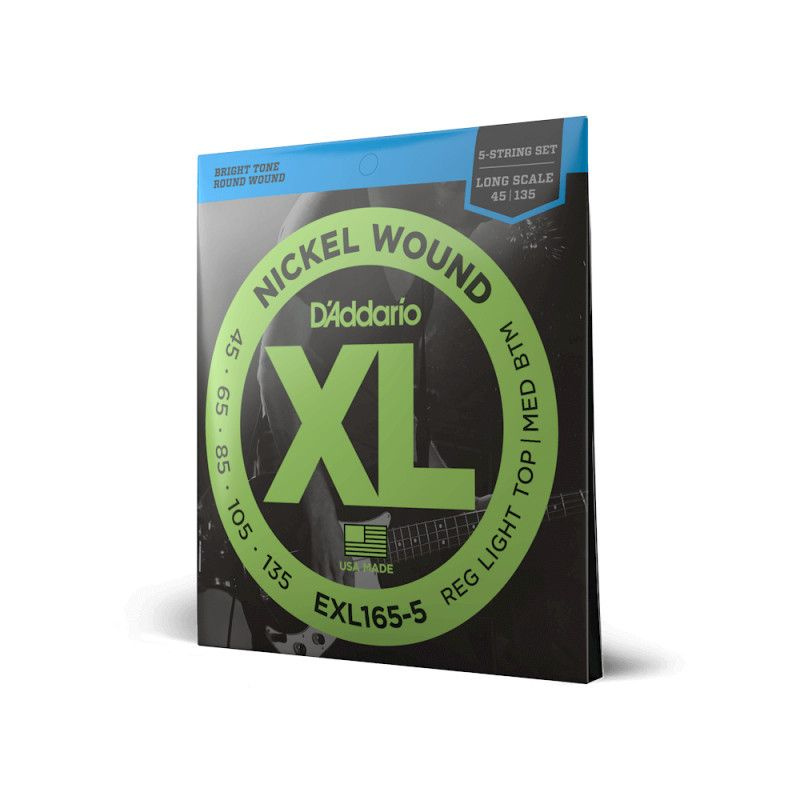 D'ADDARIO Exl-165-5 - Cтруны для бас-гитары #1