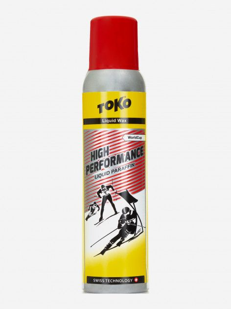 Мазь скольжения TOKO High Performance Liquid Paraffin red 125 мл -2C/-11C красный  #1