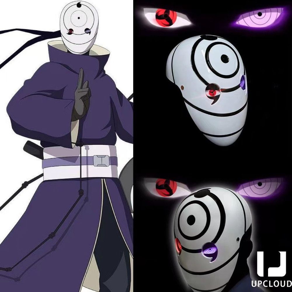 маска наруто/Учиха Обито/Глаза светятся купить на OZON по низкой цене ...