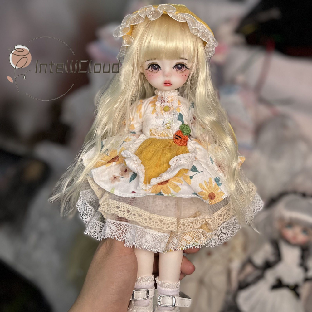 1/6 Кукла с шаровидными суставами BJD, 30cm, полный набор прически, одежды и аксессуаров, коллекционная, #1