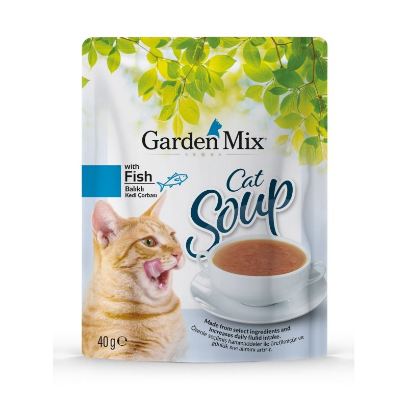 Корм для кошек GardenMix Soup, суп с тунцом, 40 г, 1 пакетик #1