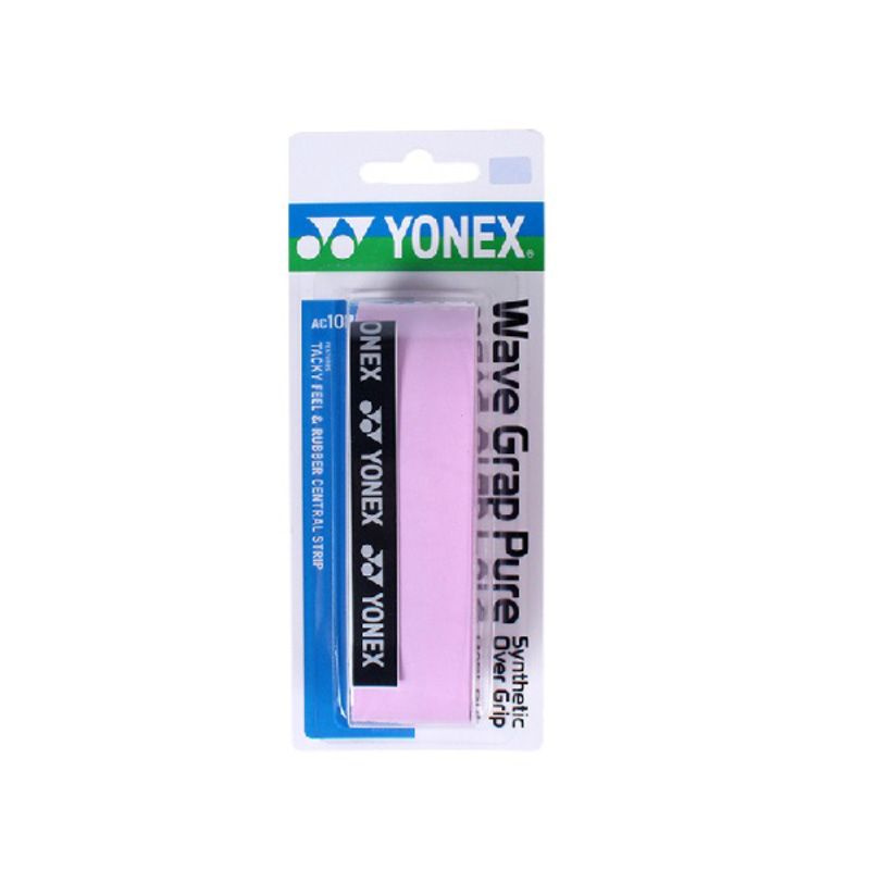 Обмотка для ручки Yonex Overgrip AC108WEX Wave Grap Pure x1, Light Pink #1