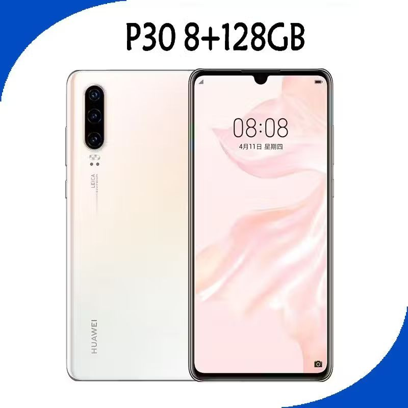 HUAWEI Смартфон P30 8+128GB Global 8/128 ГБ, белый #1