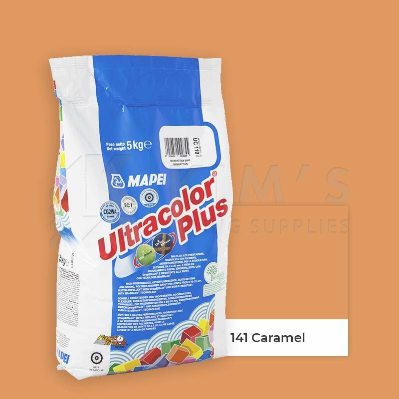 Mapei Затирка MAPEI Ultracolor Plus #141 Caramel 5 кг #1