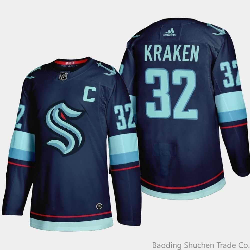 NHL джерси хоккейная Сиэтл Кракен Seattle Kraken Jersey 32 Kraken #1