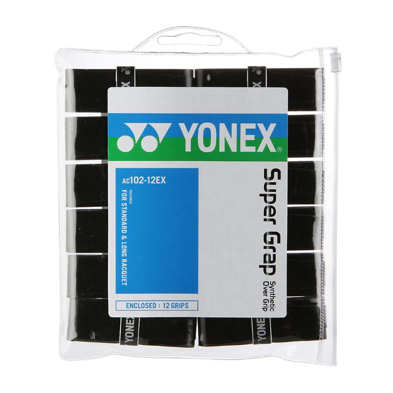 Обмотка для ручки Yonex Overgrip AC102-12EX х12, Black #1