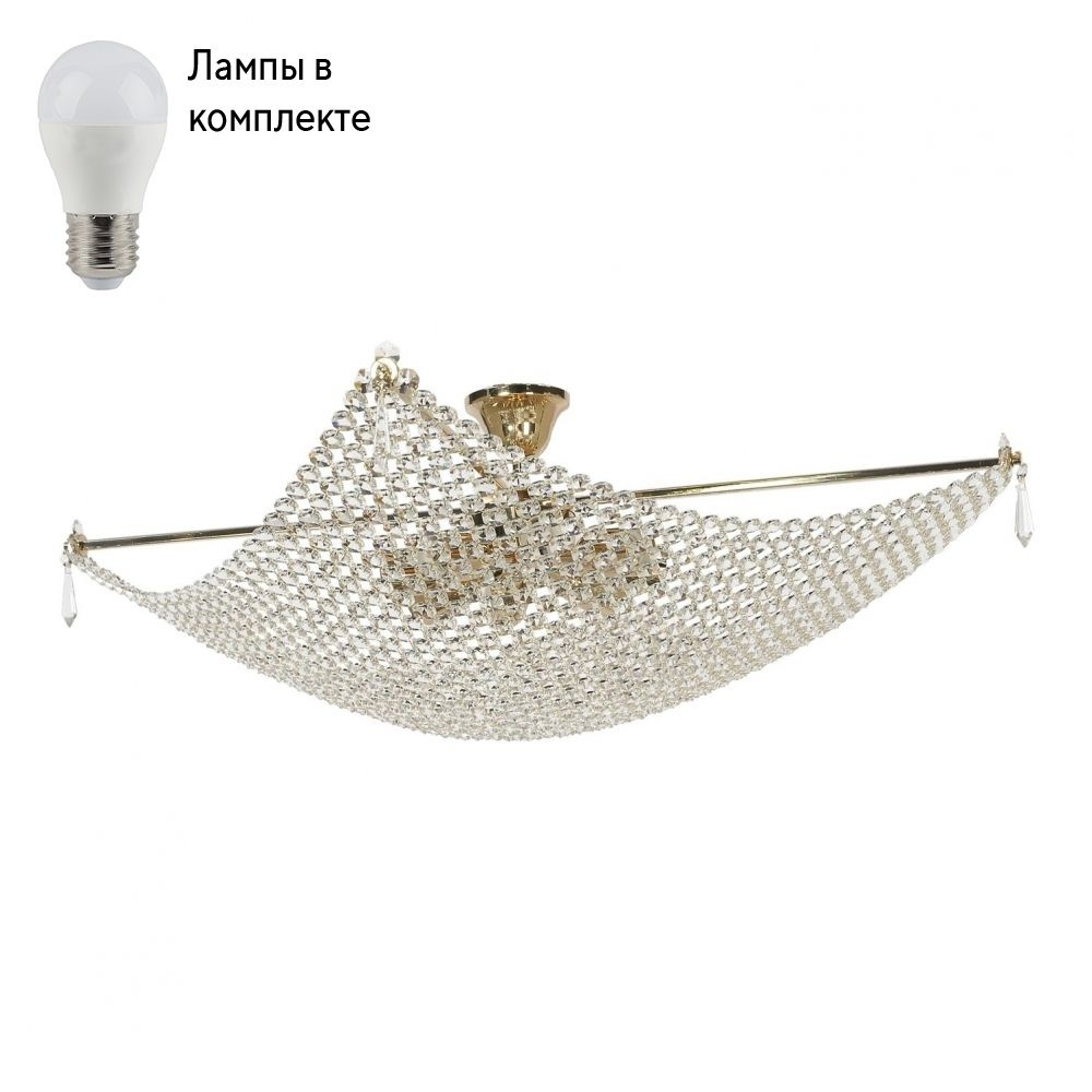 Люстра потолочная с Led лампочками в комплекте Arti Lampadari Roma E 1.3.80.501 G+Lamps  #1