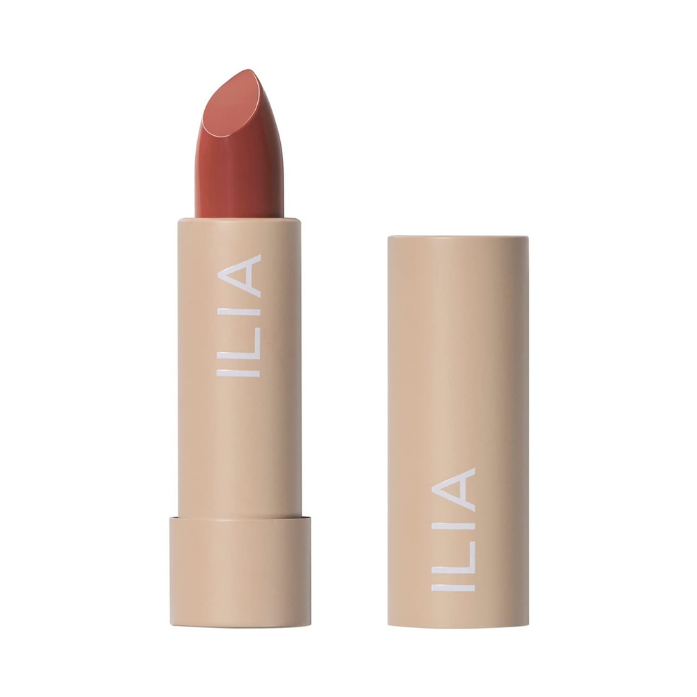 ILIA, Colour Block Lipstick, нетоксичная, веганская, не тестируется на животных, увлажняющая + долгоиграющая, #1