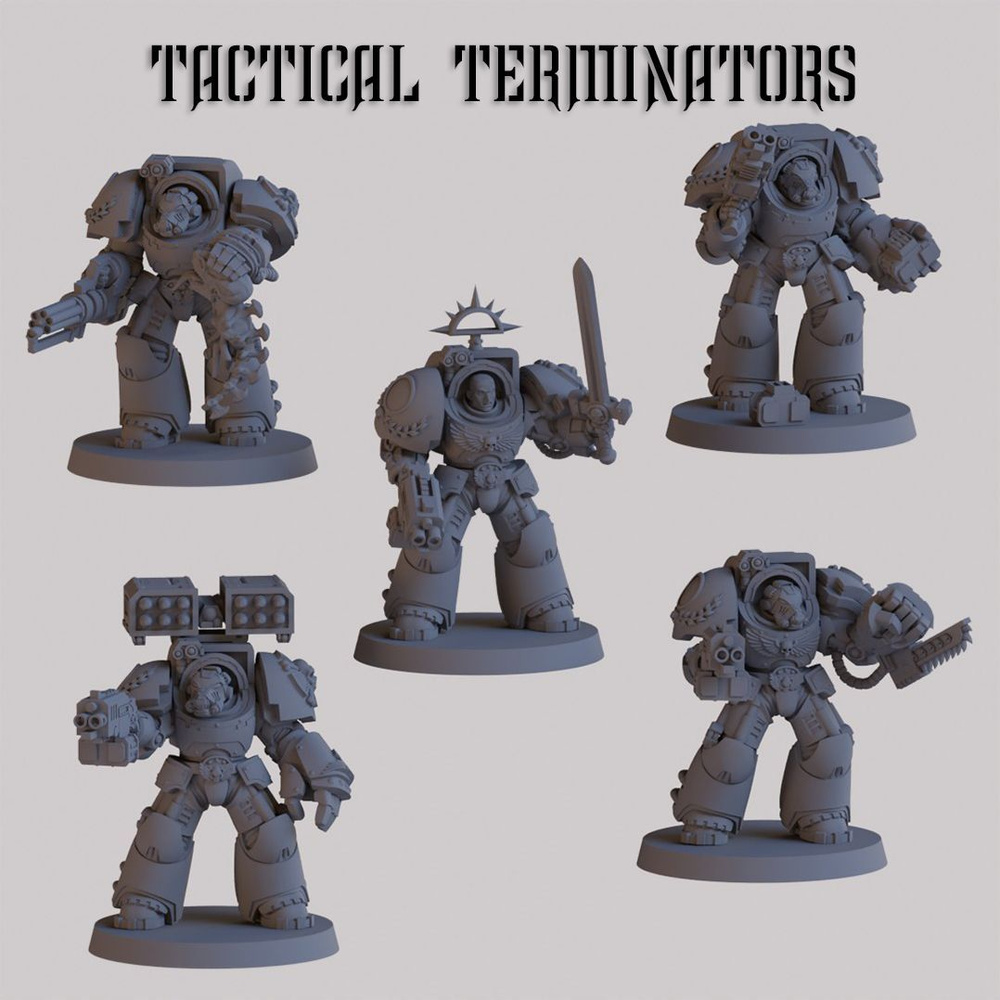 Adeptus Astartes: Tactical Terminator Squad / Адептус Астартес: Отряд Тактических Терминаторов / Warhammer #1