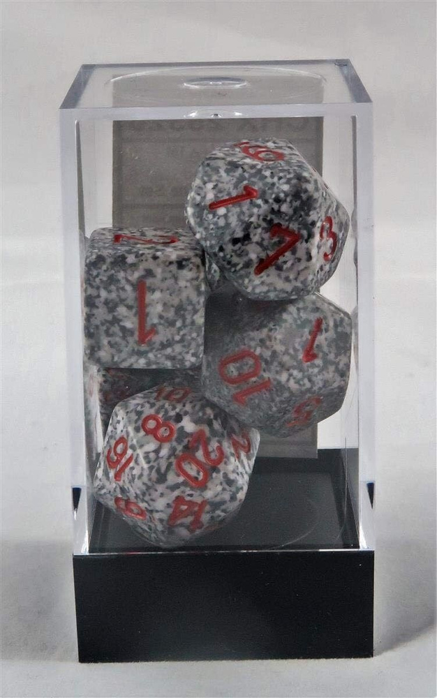 Набор кубиков Dice Set Spec Poly Granite (7) #1