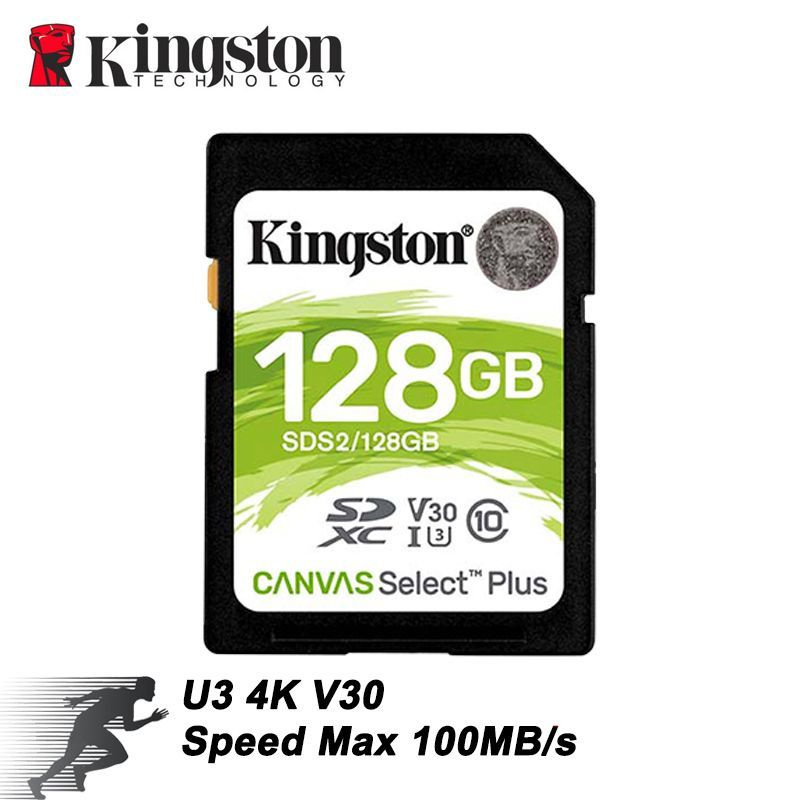 Kingston Карта памяти Canvas Select Plus 128 ГБ  (Canvas Select Plus SDS2/128GB) #1