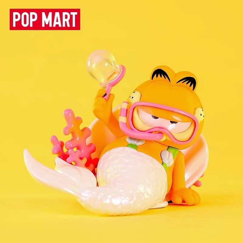 Фигурка-сюрприз,POP MART ,Garfield Cat Daydream Series ,Игрушки, Детские товары,Игрушечный робот,Кукла #1