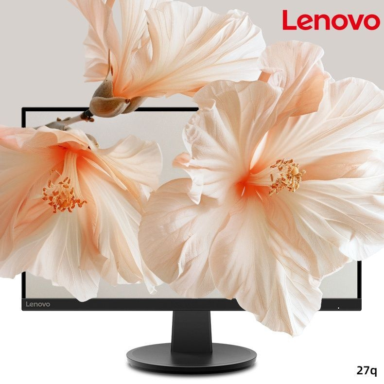 Lenovo 27" Монитор 27q, черный #1