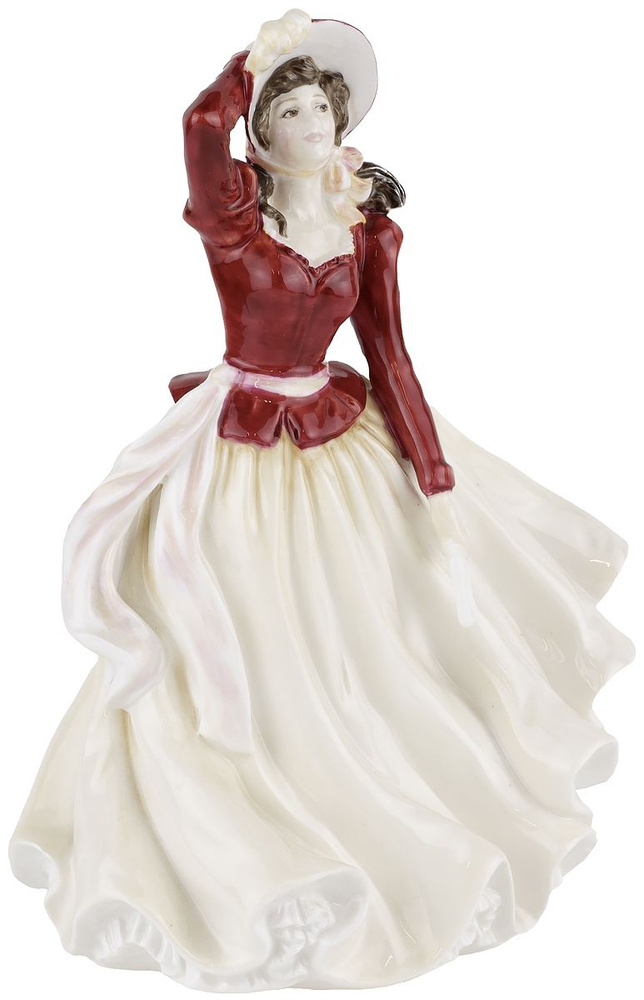 Статуэтка фарфоровая "Алиса", винтаж, Высота 13 см. Royal Doulton, Великобритания, 1999 год (с повреждениями) #1