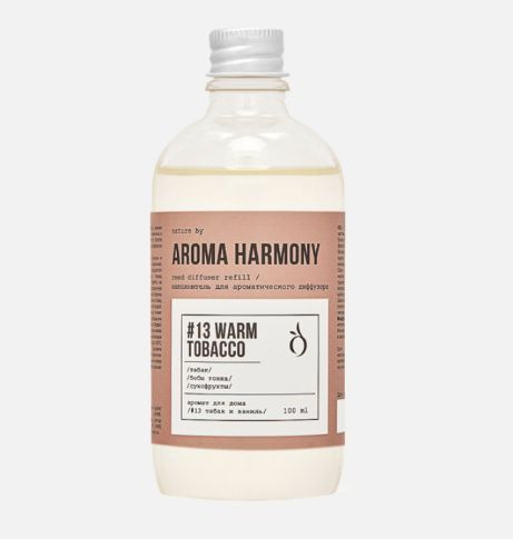 AROMA HARMONY, Наполнитель для диффузора №13 Warm Tobacco, 100 мл #1