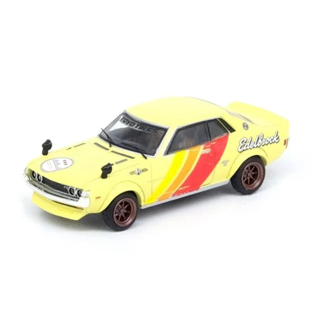 Машинка INNO64 1/64 Toyota Celica 1600GT TA22 EDELBROCK SEMA Auto Salon 2019 Diecast Scale Model Car #1