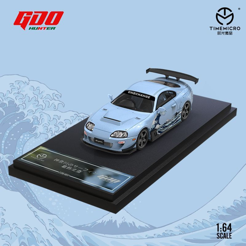 Машинка модель TM 1/64 TOYOTA SUPRA A80 SURF LBWK alloy car model