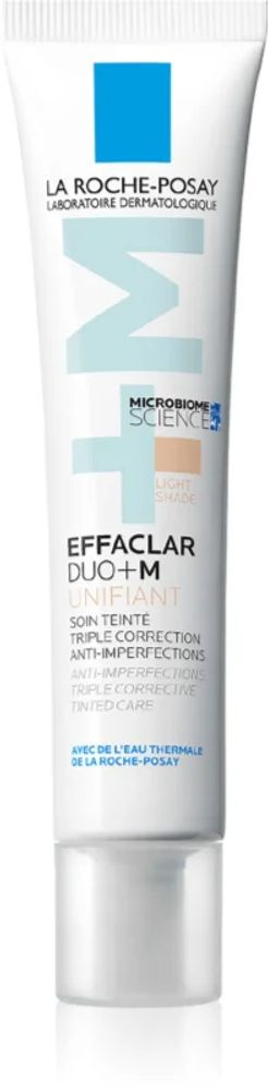 La Roche-Posay Effaclar DUOM Unifiant легкий увлажняющий тональный крем Оттенок: Light  #1