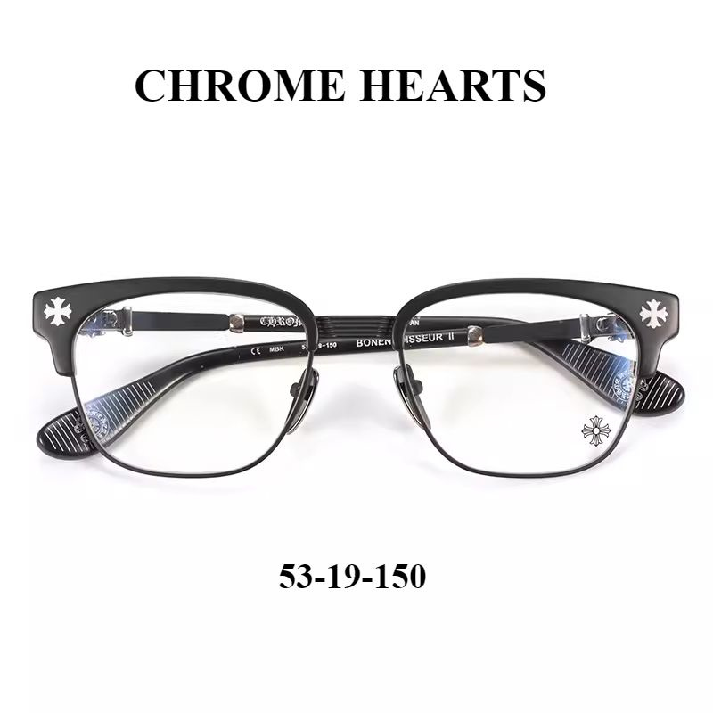 Оправа для близорукости из стерлингового серебра 925 пробы CHROME HEARTS BONENNOISSEUR II  #1