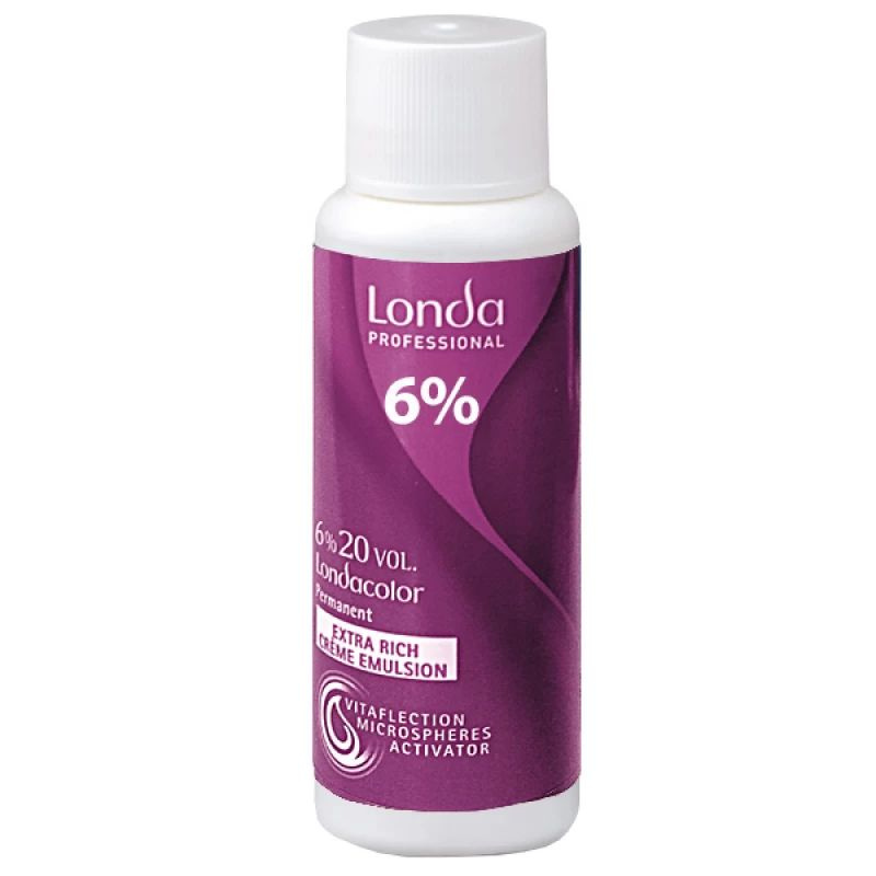 Londa Professional Окислительная эмульсия для волос Londacolor Extra Rich Creme Emulsion 6%, 60мл  #1