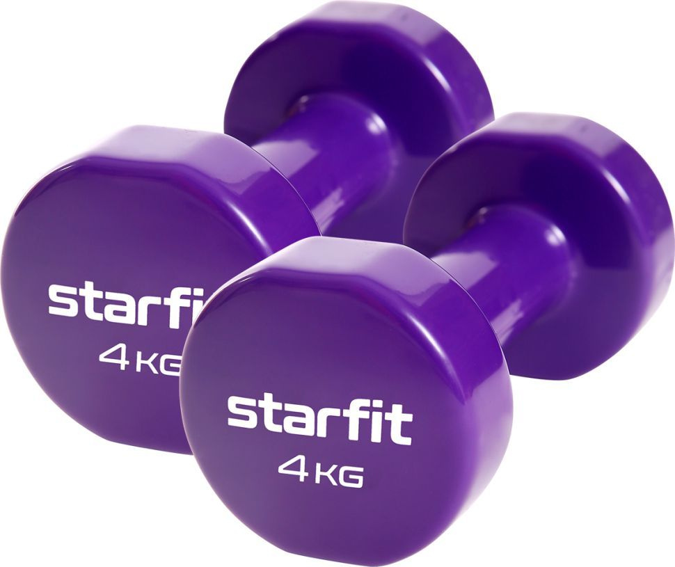 Starfit Гантели, 2 шт. вес 1 шт: 4 кг #1