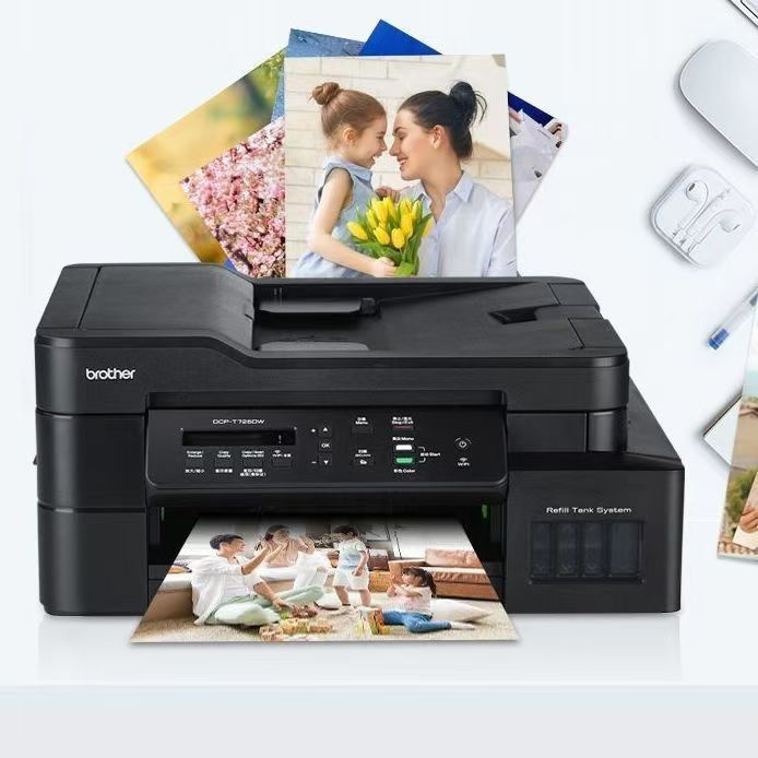 Brother МФУ DCP-T720DW, черный матовый, черный купить на OZON по низкой ...