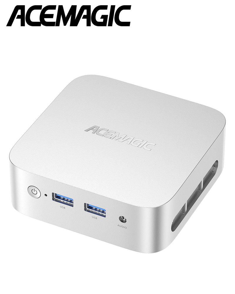 ACEMAGIC Мини-ПК V1 (Intel N150, RAM 16 ГБ, SSD 512 ГБ, Intel HD