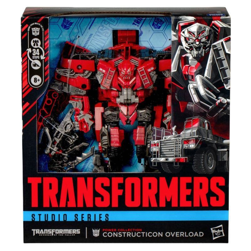 Трансформеры Игрушка хасбро Constructicon Overload Leader Class Transformers Studio Series Transformers: #1